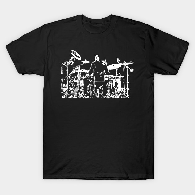 Drummer On Stage T-Shirt by jazzworldquest